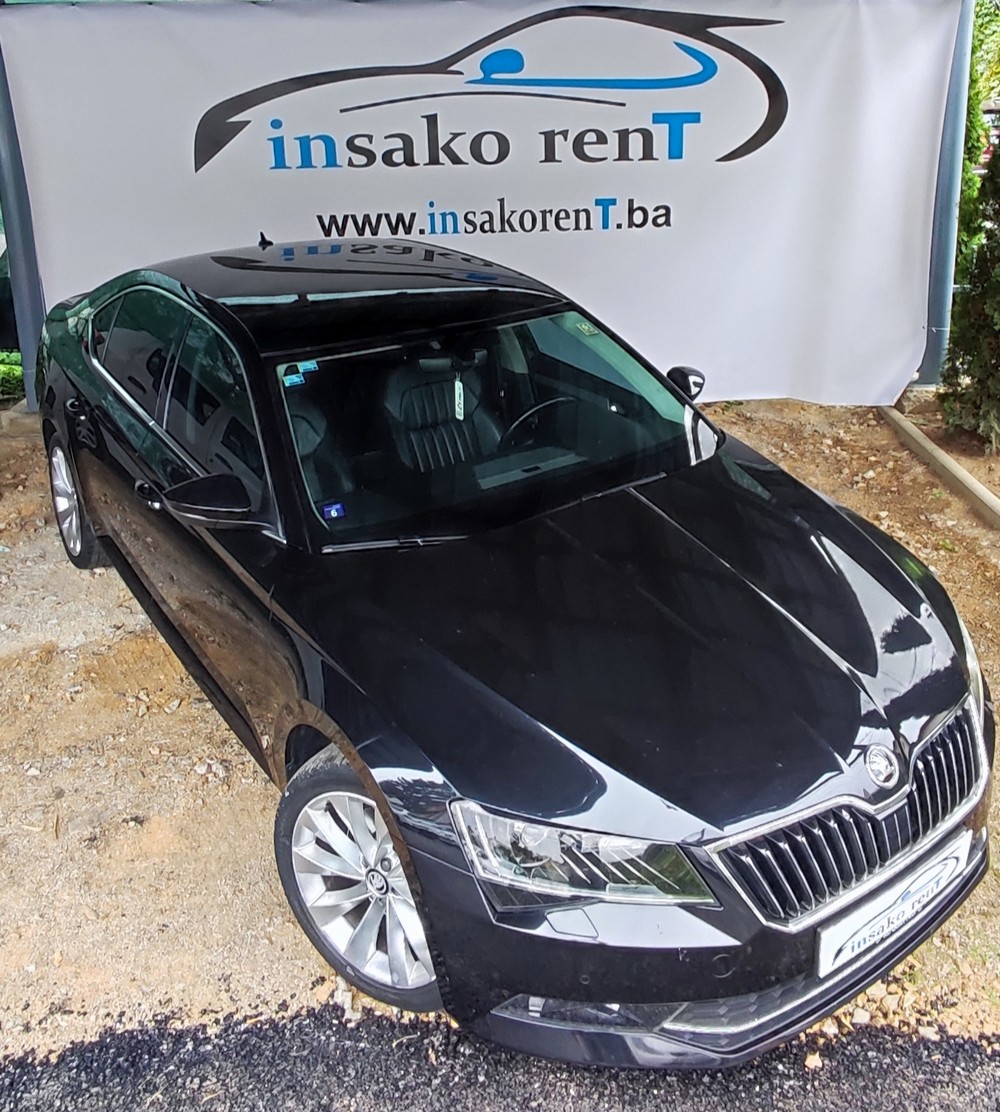 Škoda Superb DSG rent a car