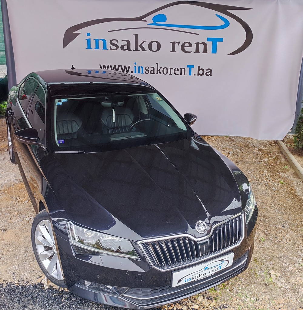 Škoda Superb DSG rent a car